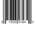 Barcode Image for UPC code 074333474340