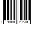 Barcode Image for UPC code 0743404202204