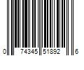 Barcode Image for UPC code 074345518926