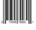 Barcode Image for UPC code 074345799301