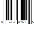 Barcode Image for UPC code 074345859715