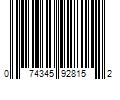 Barcode Image for UPC code 074345928152