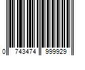 Barcode Image for UPC code 0743474999929