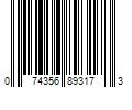 Barcode Image for UPC code 074356893173