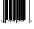 Barcode Image for UPC code 074357000068