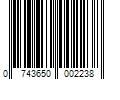 Barcode Image for UPC code 0743650002238