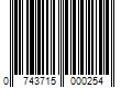 Barcode Image for UPC code 0743715000254