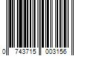 Barcode Image for UPC code 0743715003156