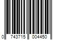 Barcode Image for UPC code 0743715004450