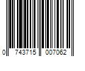 Barcode Image for UPC code 0743715007062