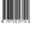 Barcode Image for UPC code 0743772027102