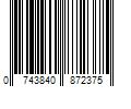 Barcode Image for UPC code 0743840872375