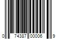 Barcode Image for UPC code 074387000069