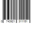 Barcode Image for UPC code 0743921311151