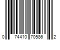 Barcode Image for UPC code 074410705862