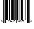 Barcode Image for UPC code 074410940720