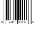 Barcode Image for UPC code 074413000063