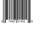 Barcode Image for UPC code 074427014025