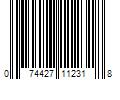 Barcode Image for UPC code 074427112318