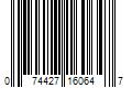 Barcode Image for UPC code 074427160647