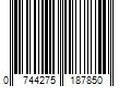 Barcode Image for UPC code 0744275187850