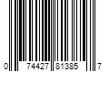 Barcode Image for UPC code 074427813857