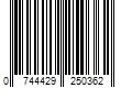 Barcode Image for UPC code 0744429250362