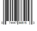 Barcode Image for UPC code 074447665153