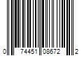 Barcode Image for UPC code 074451086722