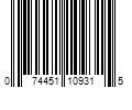 Barcode Image for UPC code 074451109315