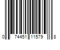 Barcode Image for UPC code 074451115798