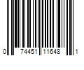 Barcode Image for UPC code 074451116481