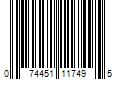 Barcode Image for UPC code 074451117495