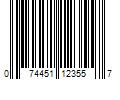 Barcode Image for UPC code 074451123557