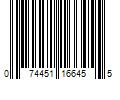 Barcode Image for UPC code 074451166455