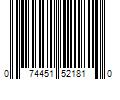 Barcode Image for UPC code 074451521810