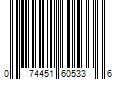 Barcode Image for UPC code 074451605336