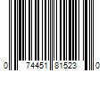 Barcode Image for UPC code 074451815230