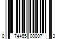 Barcode Image for UPC code 074465000073