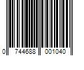 Barcode Image for UPC code 0744688001040