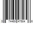 Barcode Image for UPC code 074469475846