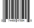 Barcode Image for UPC code 074469475945