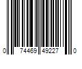 Barcode Image for UPC code 074469492270