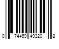 Barcode Image for UPC code 074469493208