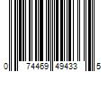 Barcode Image for UPC code 074469494335