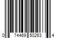 Barcode Image for UPC code 074469502634