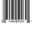 Barcode Image for UPC code 074469502641