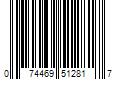 Barcode Image for UPC code 074469512817