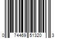 Barcode Image for UPC code 074469513203