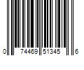 Barcode Image for UPC code 074469513456